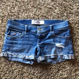 Distressed Hollister shorts size 1